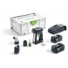 Aparafusador bateria Festool C18 5,2-Set