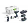 Aparafusador bateria T18+3 Li 5,2 -Set